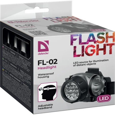 FL-02, LED, 3 modes