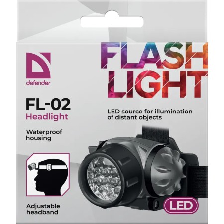 FL-02, LED, 3 modes